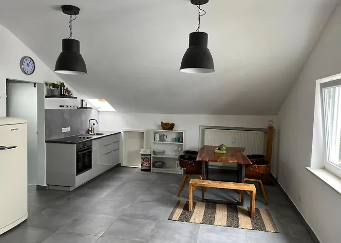 公寓 Helle Loft In Guter Lage 莱希河畔兰茨贝格